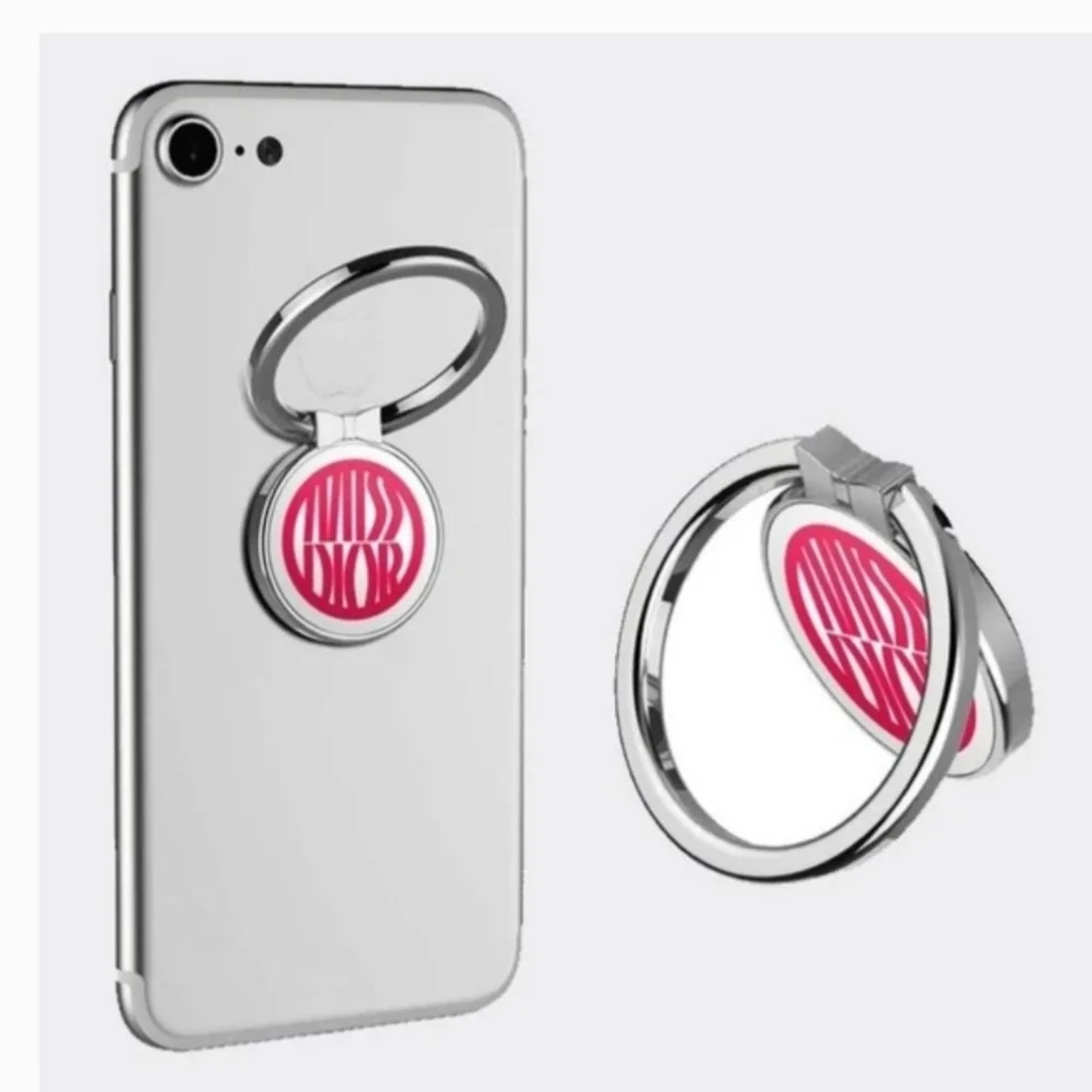 MISS DIOR GWP SILVER/RED PHONE RING HOLDER